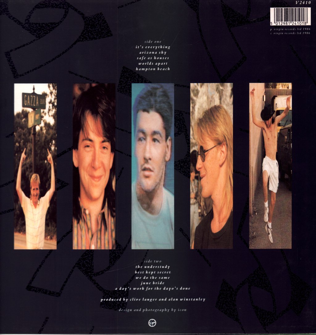 China Crisis - What Price Paradise - Lp