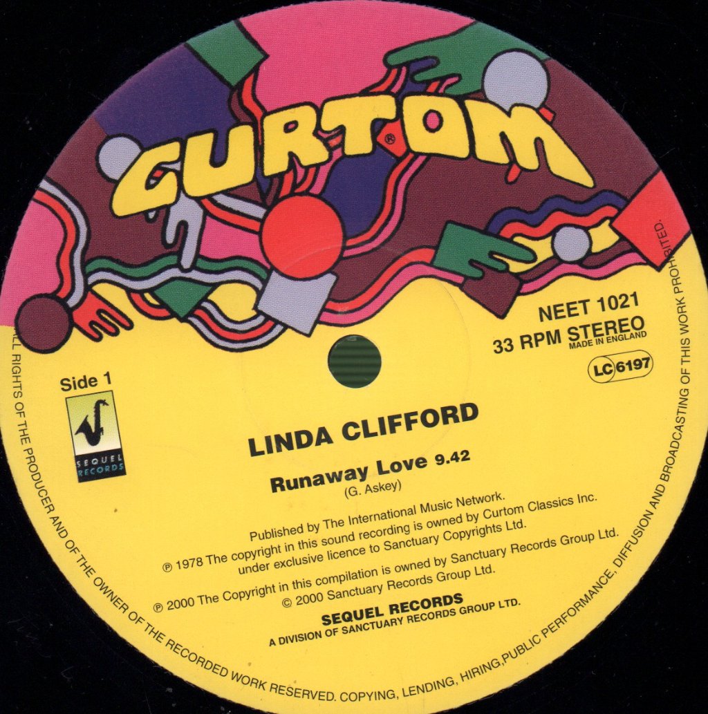 Linda Clifford - Runaway Love / Don't Give It Up - 12 Inch