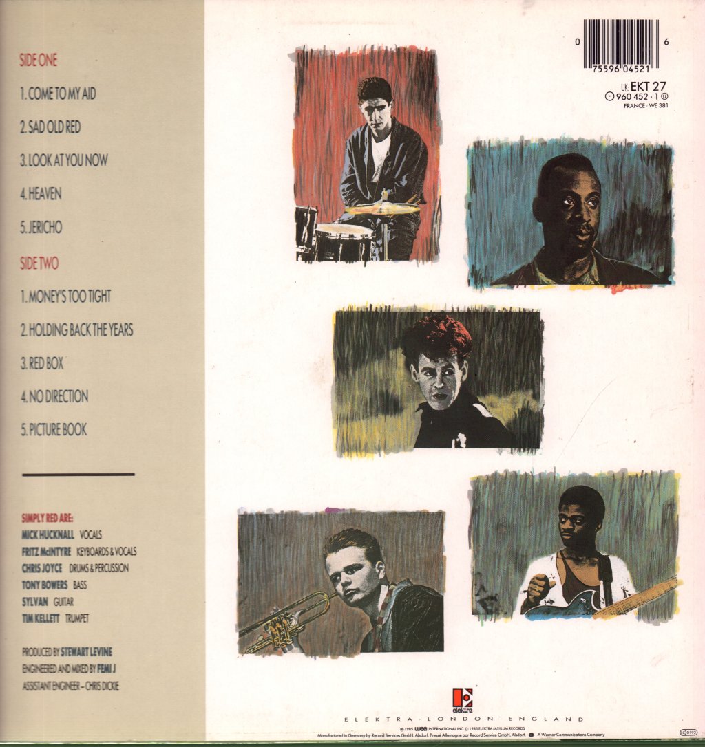 Simply Red - Picture Book - Lp