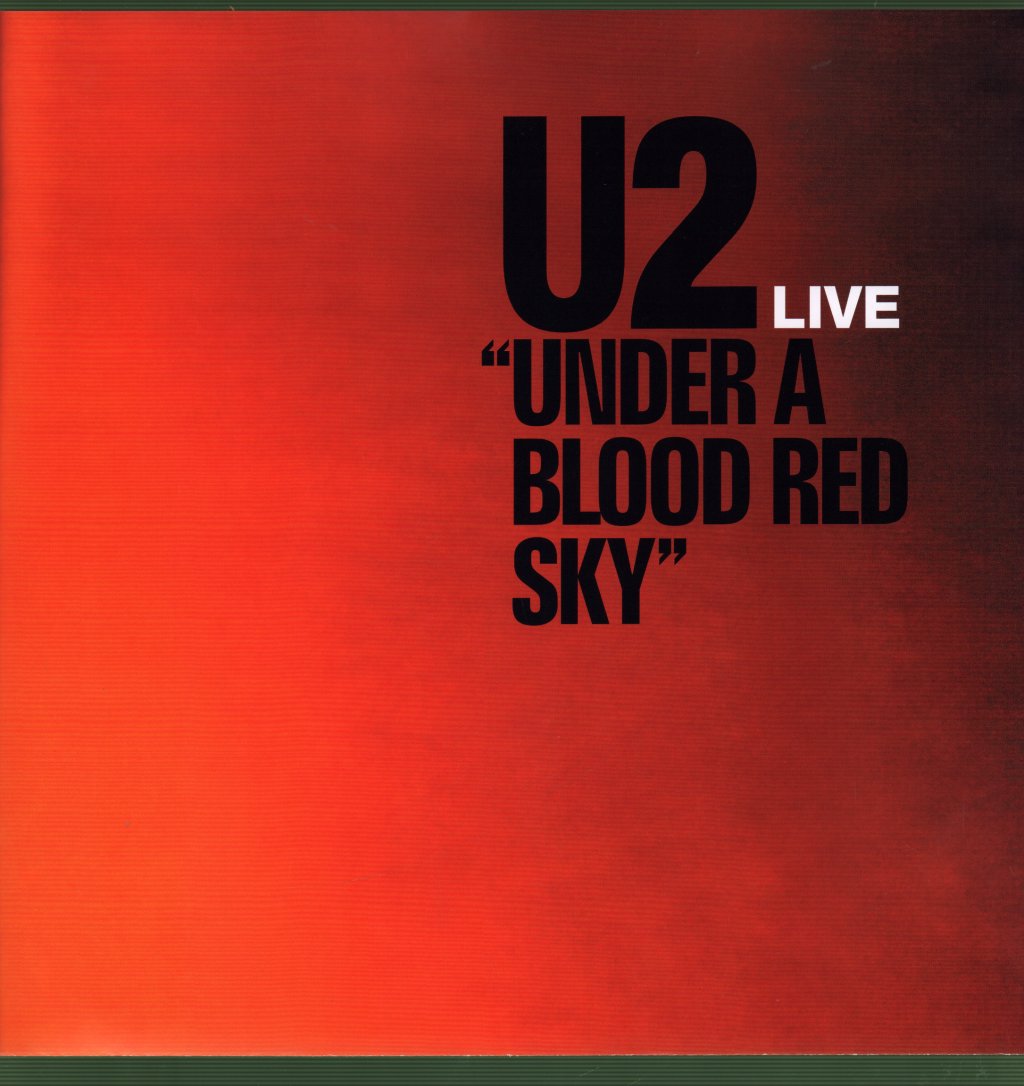 U2 - Live Under A Blood Red Sky - Lp