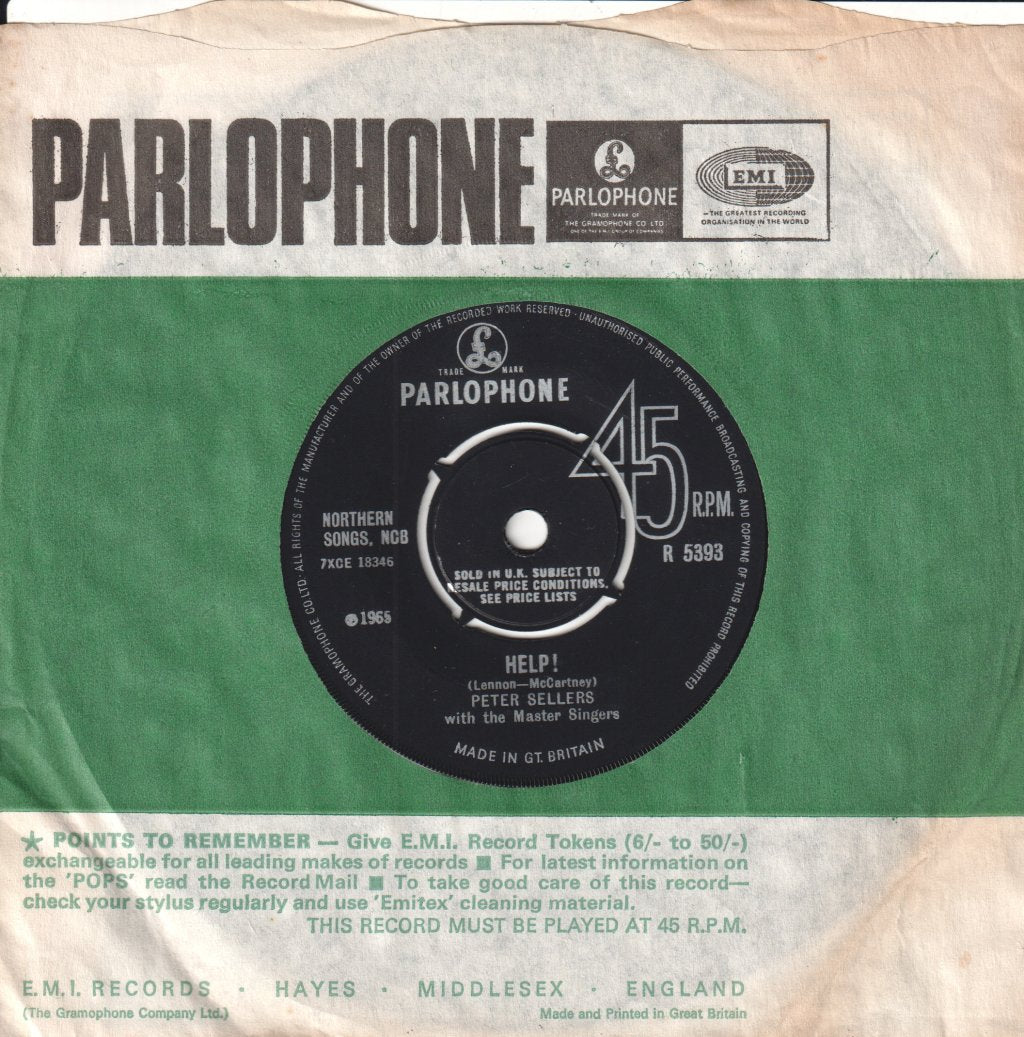 Peter Sellers - A Hard Day's Night - 7 Inch