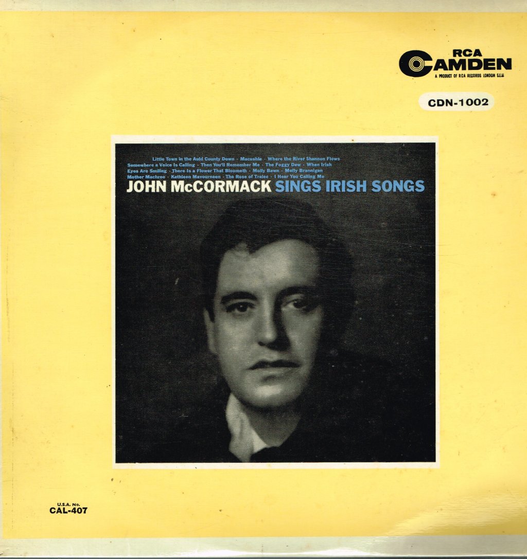 John McCormack - Sings Irish Songs - Lp