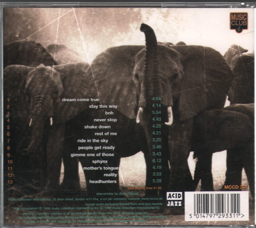 Brand New Heavies - Dream Come True (The Best Of The Acid Jazz Years) - Cd