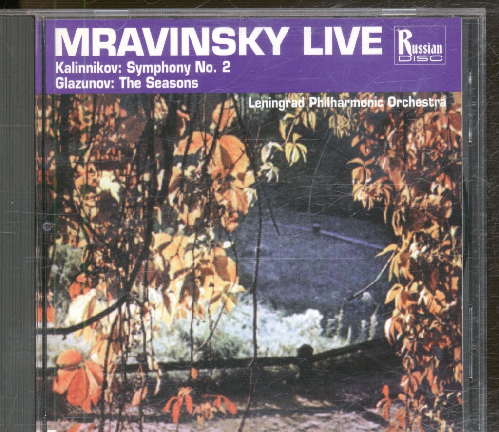 Evgeny Mravinsky, Leningrad Philharmonic Orchestra - Kalinnikov: Simphony No.2 / Glazunov: The Seasons - Cd