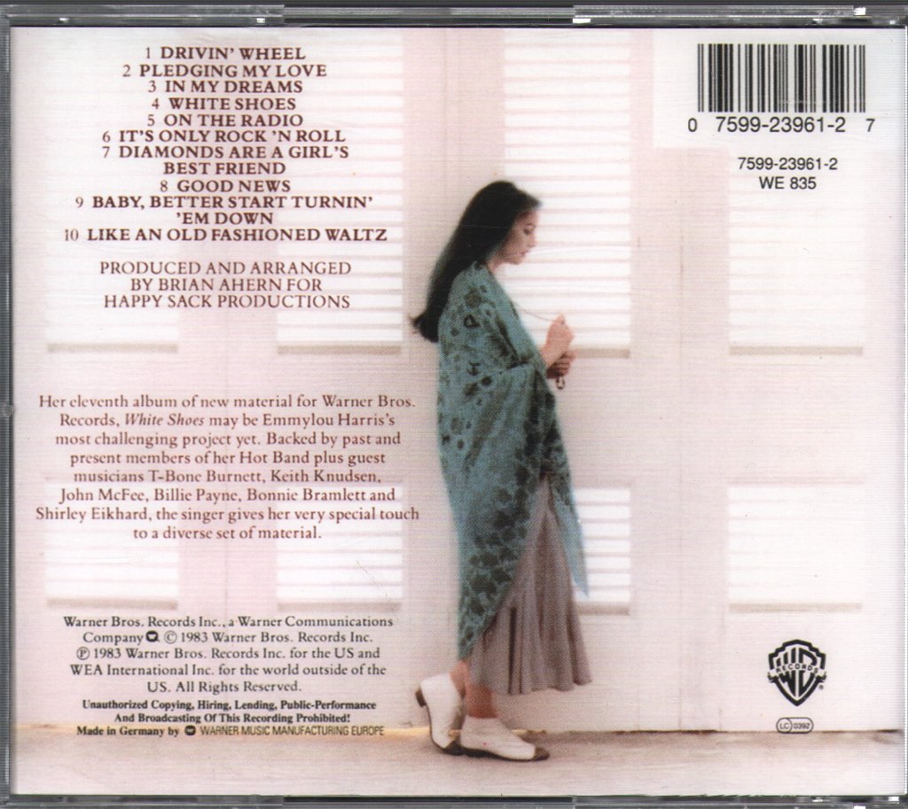 Emmylou Harris - White Shoes - Cd
