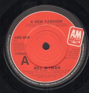 Bill Wyman - A New Fashion - 7 Inch