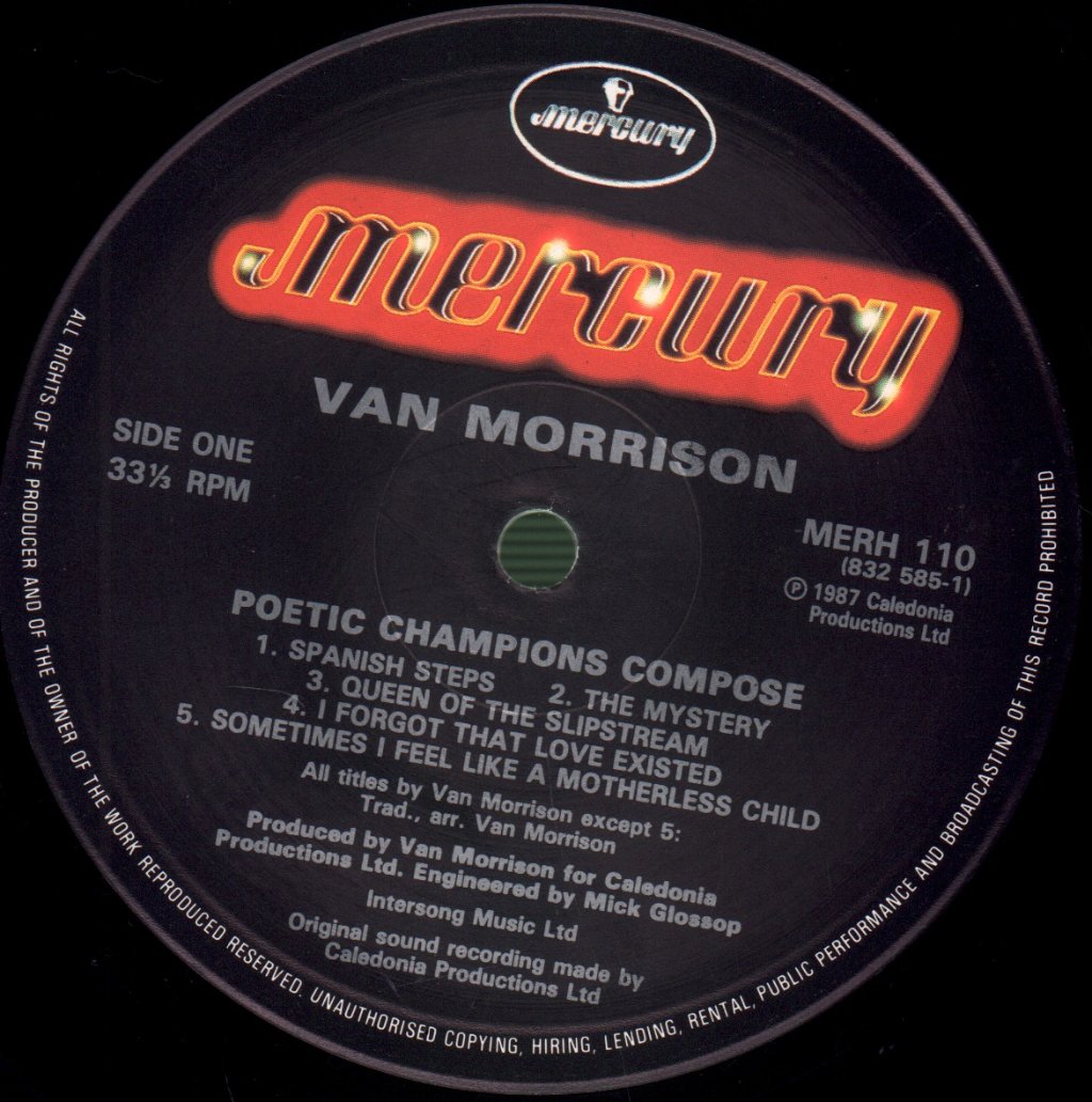 Van Morrison - Poetic Champions Compose - Lp
