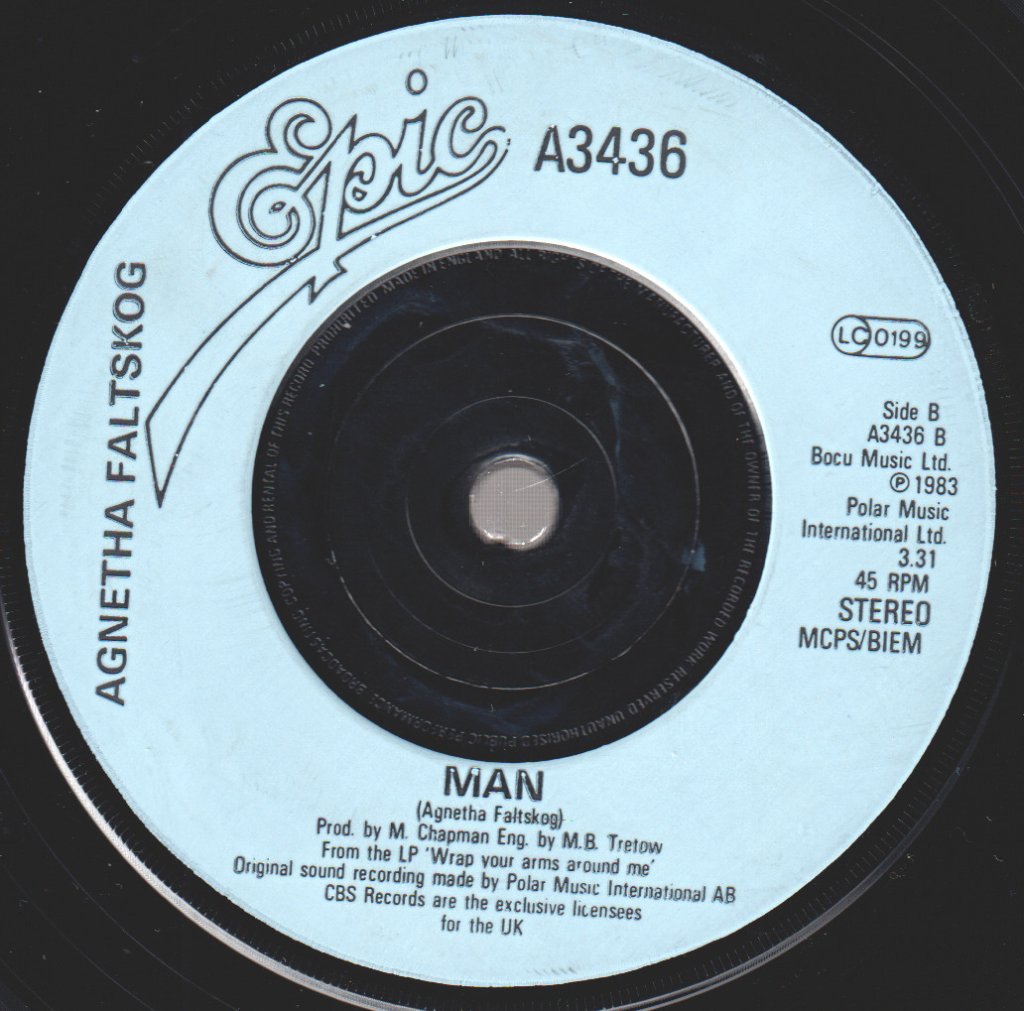 Agnetha Fältskog - Heat Is On - 7 Inch