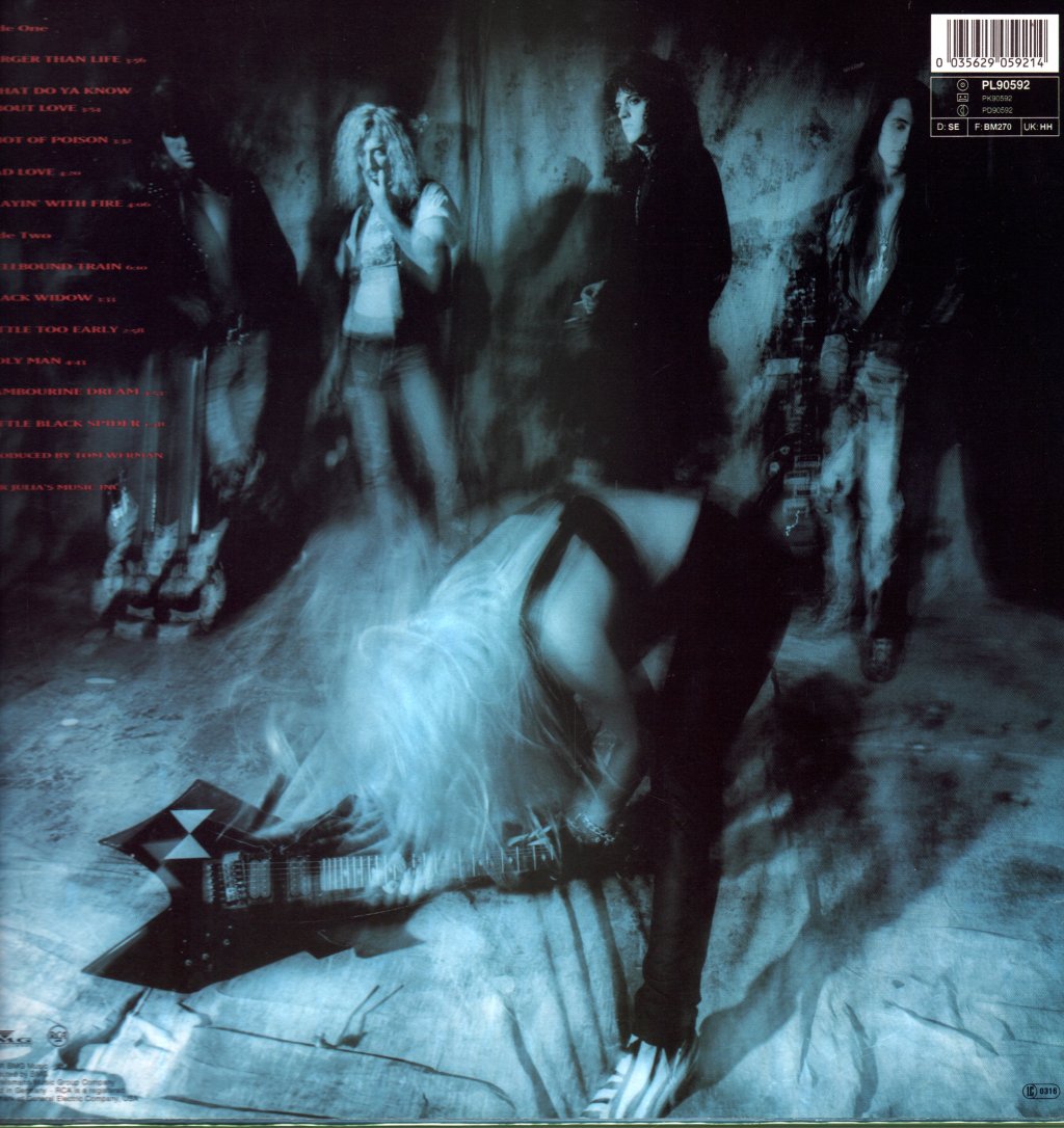 Lita Ford - Dangerous Curves - Lp
