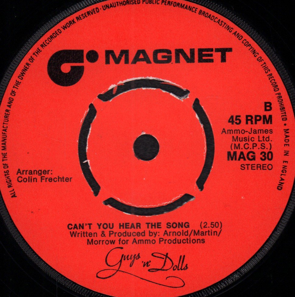Guys N Dolls - Here I Go Again - 7 Inch