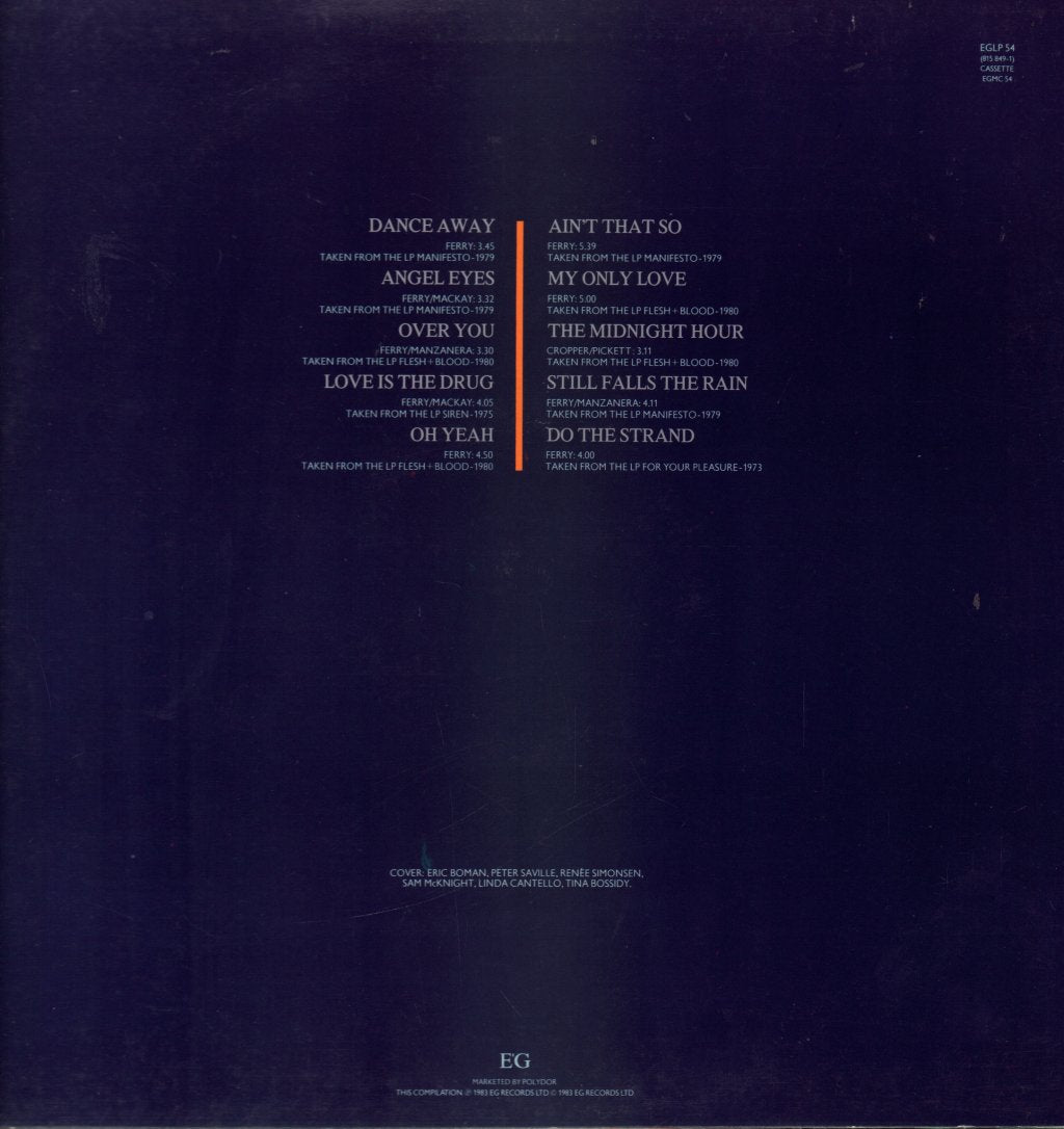 Roxy Music - Atlantic Years 1973-1980 - Lp