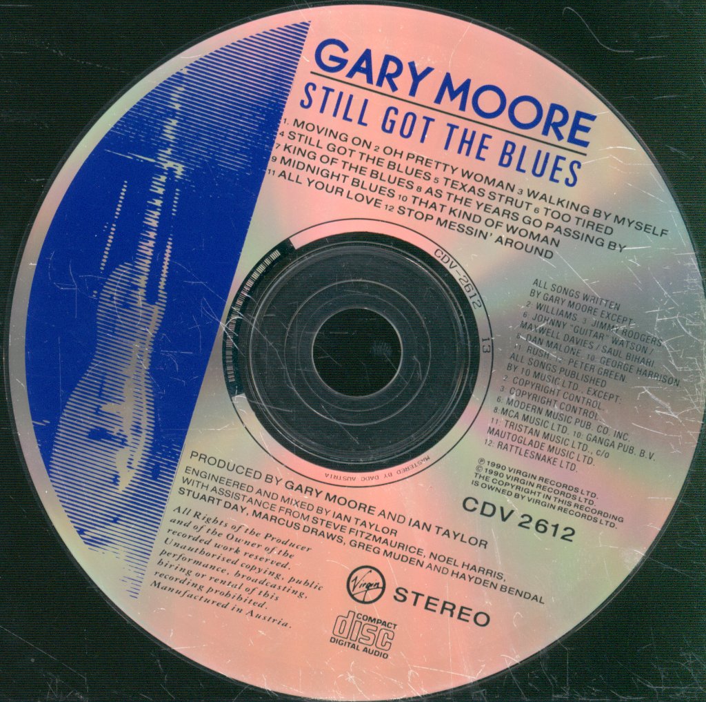 Gary Moore - Still Got The Blues - Cd
