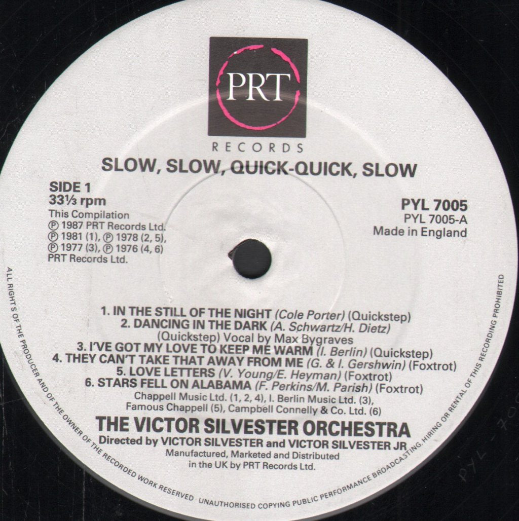Victor Silvester Orchestra - Slow Slow Quick Quick Slow... - Double Lp