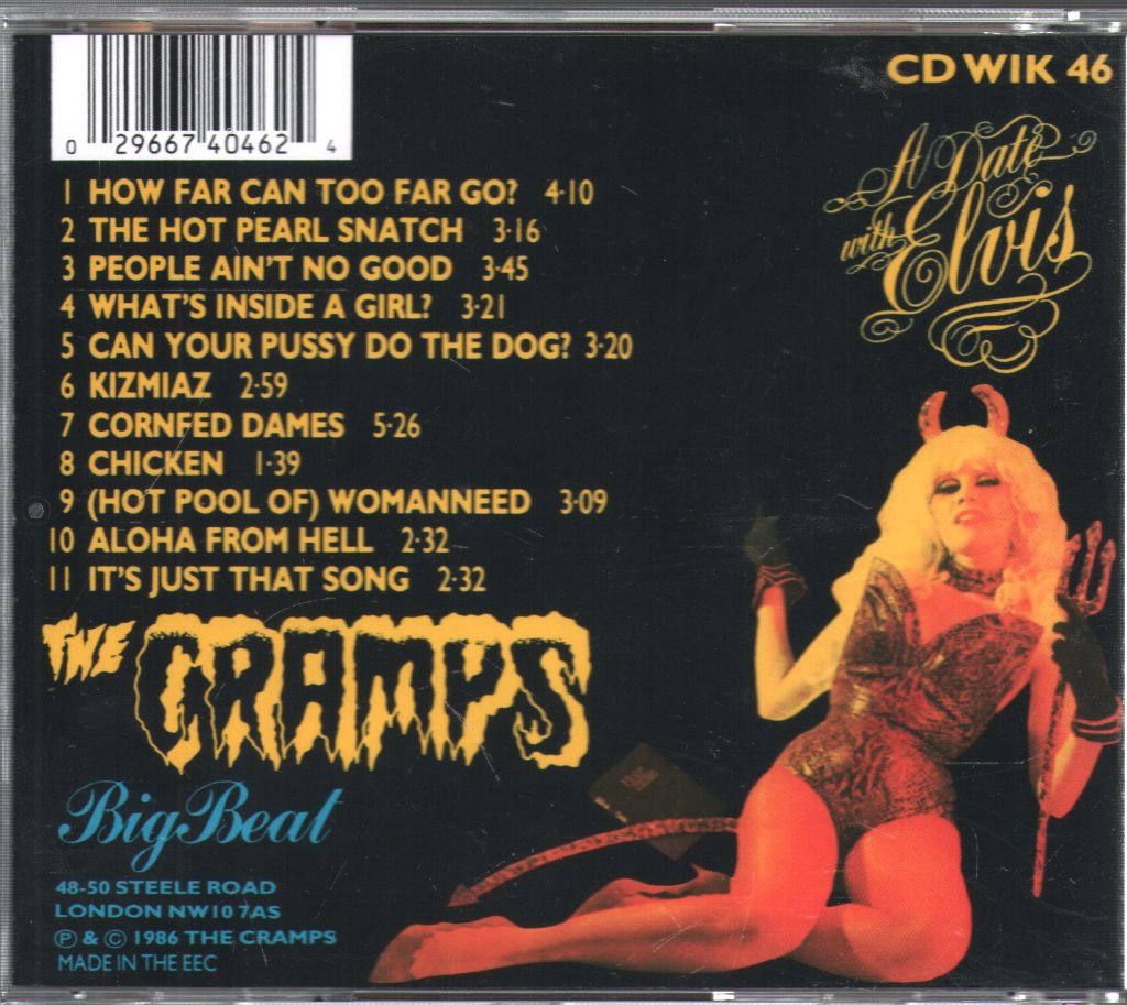 Cramps - A Date With Elvis - Cd