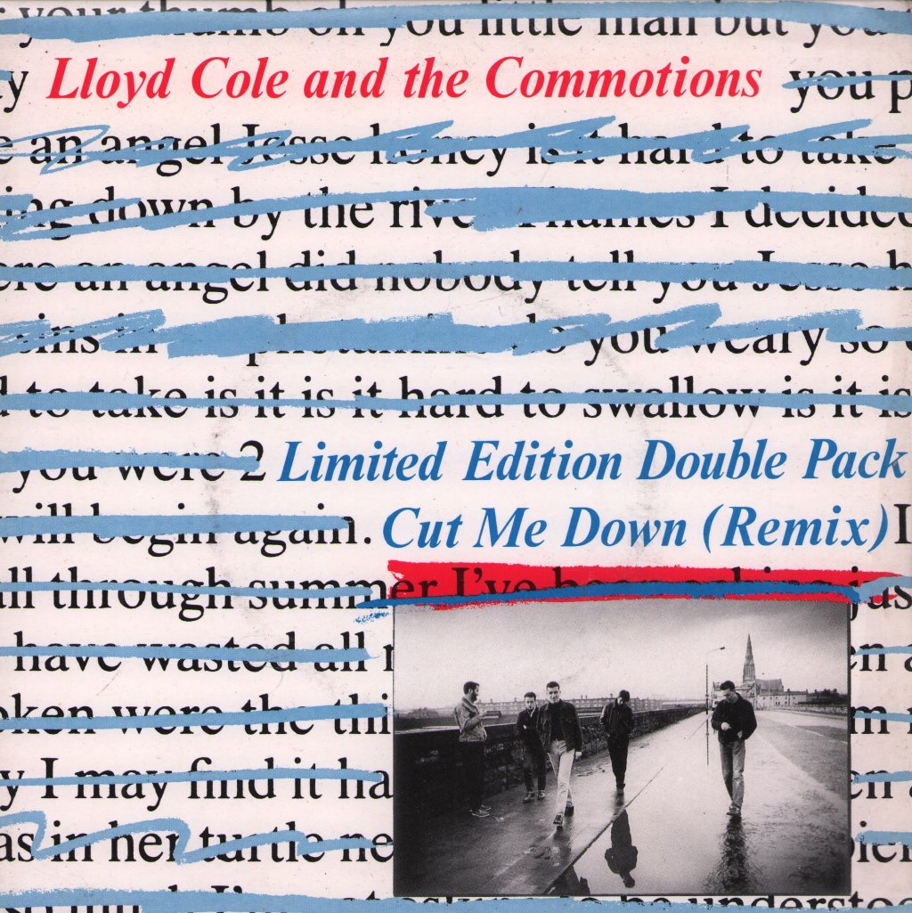 Lloyd Cole & The Commotions - Cut Me Down (Remix) - Double 7 Inch