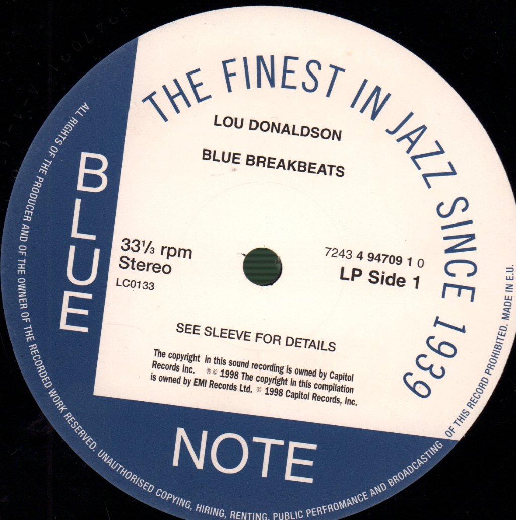 Lou Donaldson - Blue Breakbeats - Lp