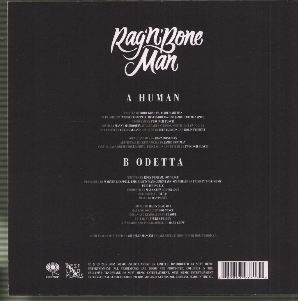 Rag'n'Bone Man - Human - 7 Inch