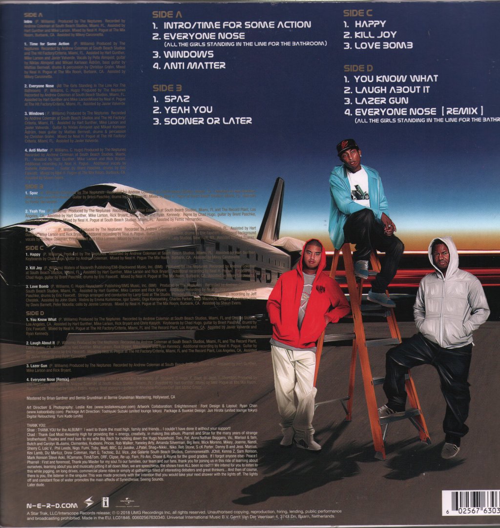 N.E.R.D - Seeing Sounds - Double Lp