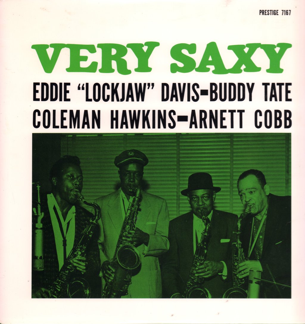 Eddie Lockjaw Davis - Buddy Tate - Coleman Hawkins - Arnett Cobb - Very Saxy - Lp