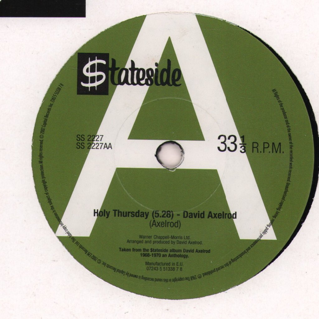 David McCallum - Edge - 7 Inch
