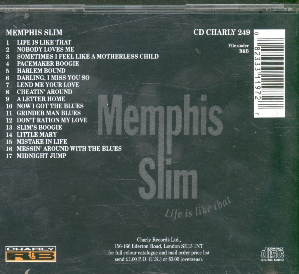 Memphis Slim - Life Is Like That - Cd