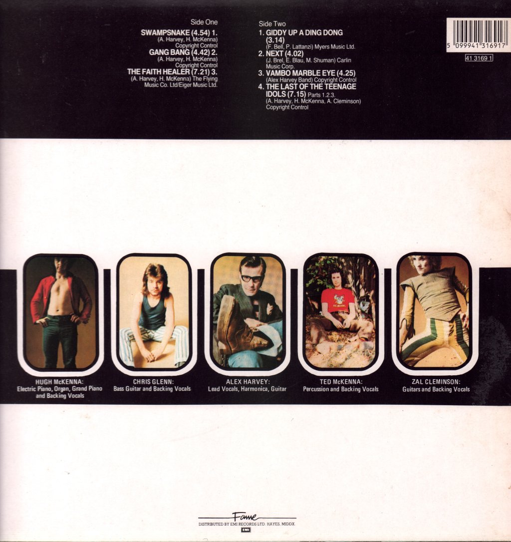 Sensational Alex Harvey Band - Next - Lp