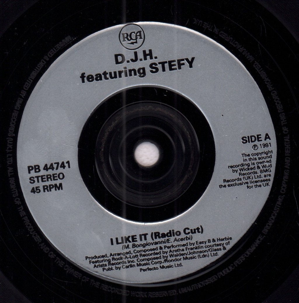 Djh Featuring Stefy - I Like It - 7 Inch