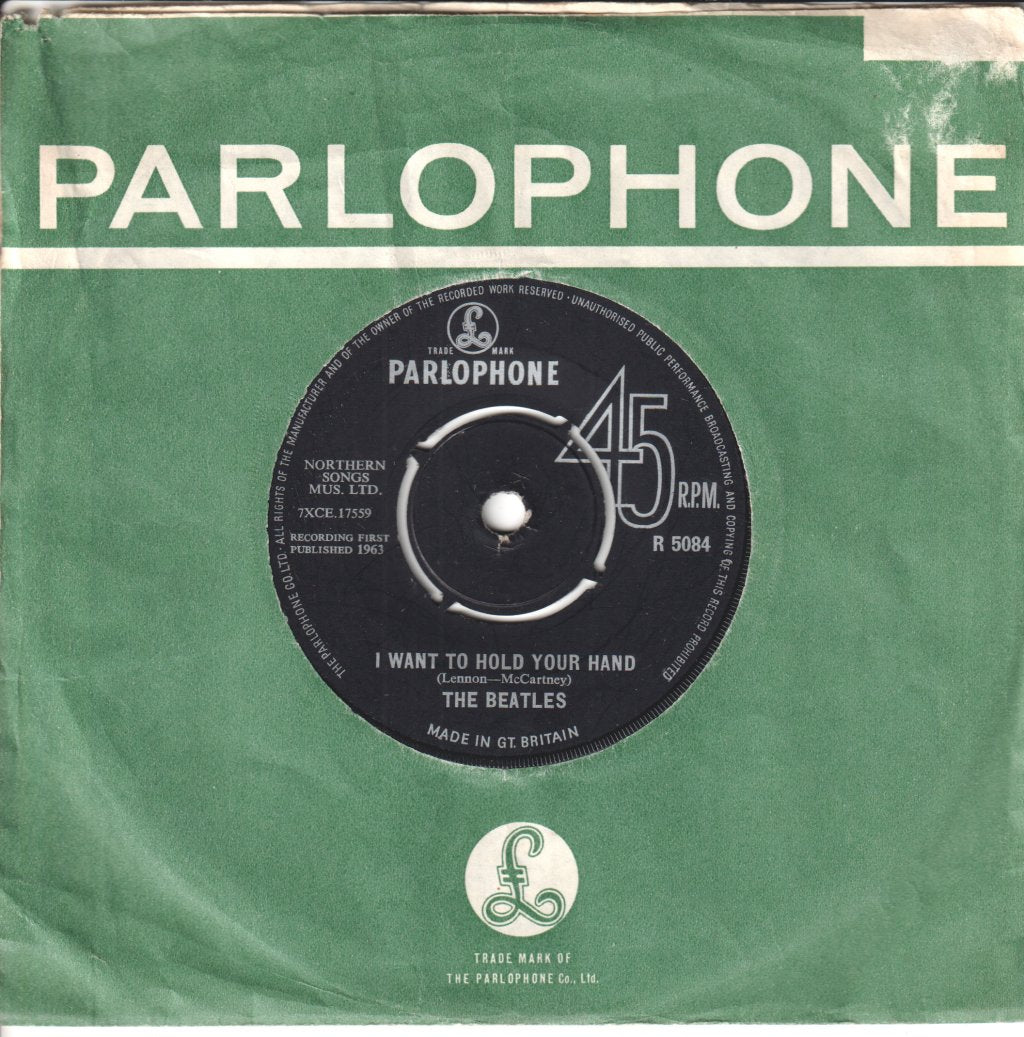Beatles - I Want To Hold Your Hand - 7 Inch
