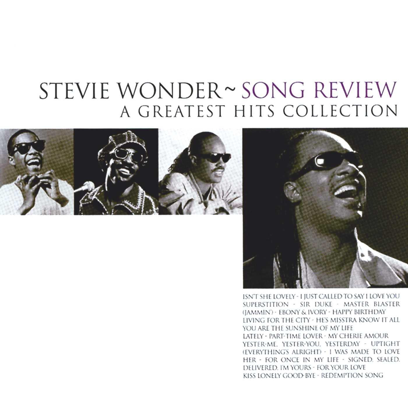 Stevie Wonder - Song Review: A Greatest Hits Collection - Cd