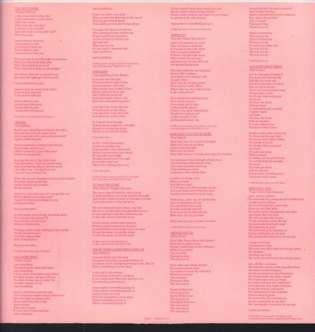 Frida - Something's Going On - Lp