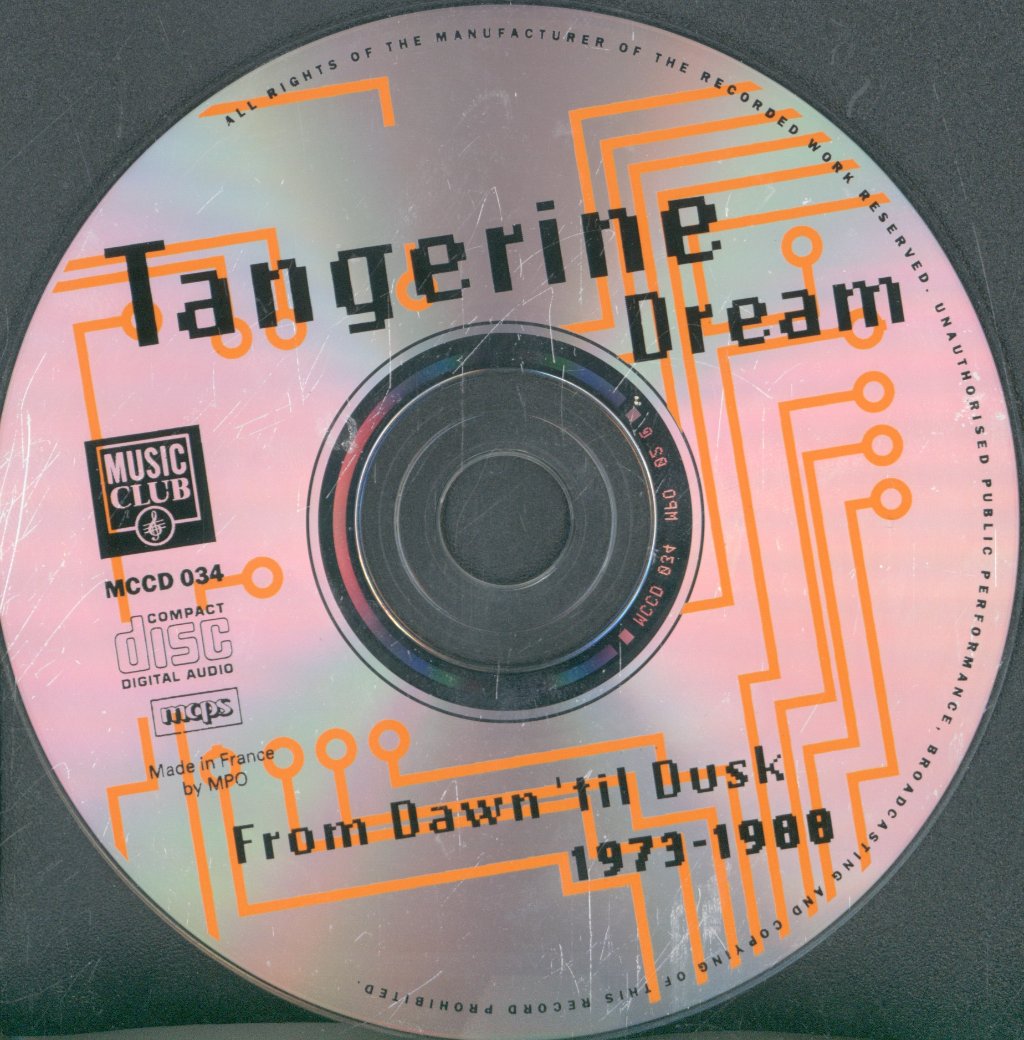 Tangerine Dream - From Dawn 'til Dusk (1973 - 1988) - Cd