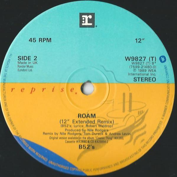 B-52's - Roam - 12 Inch