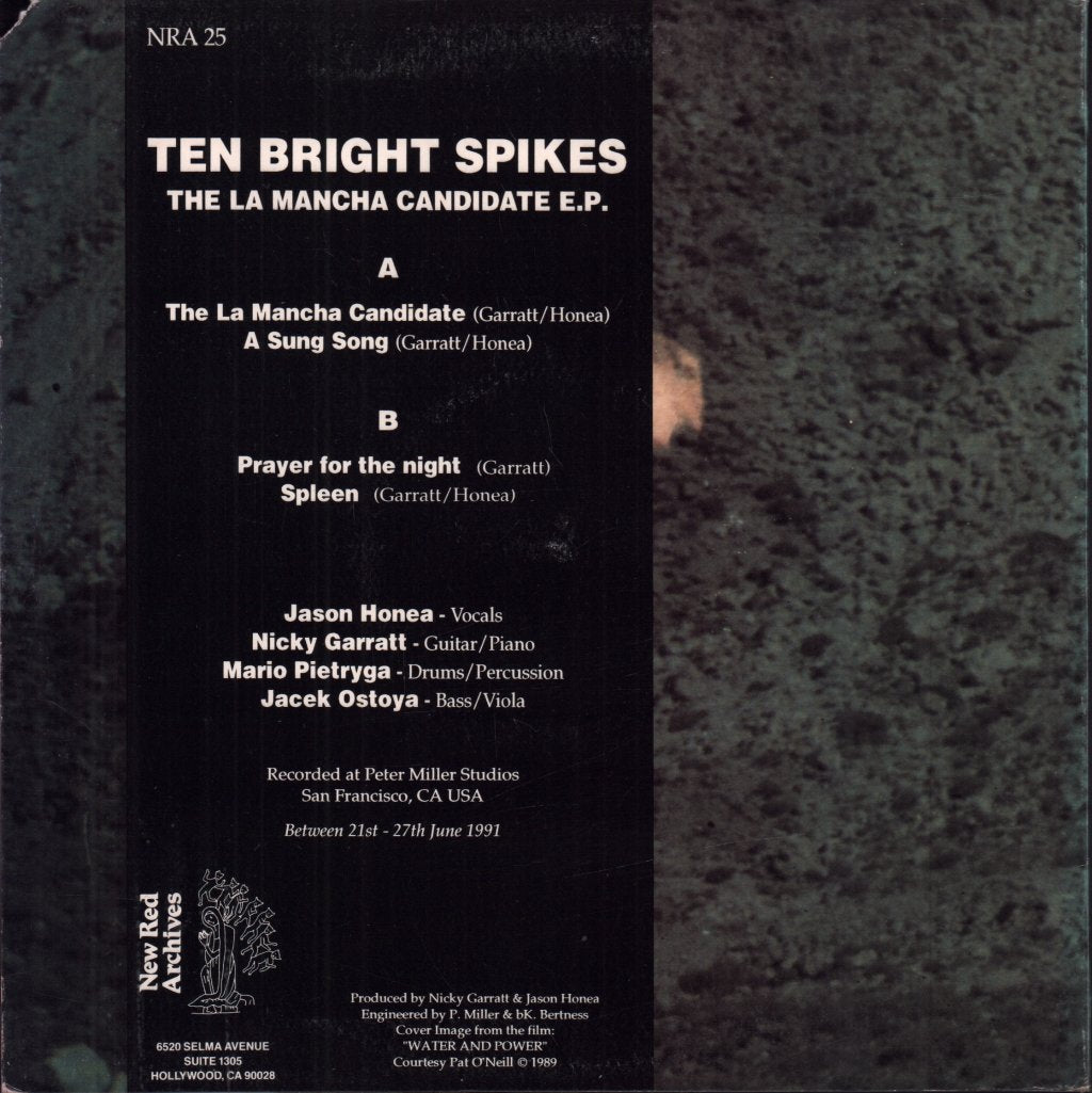 Ten Bright Spikes - La Mancha Candidate Ep - 10 Inch