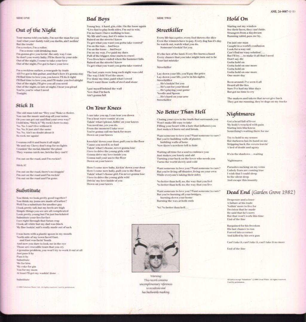 Great White - Great White - Lp