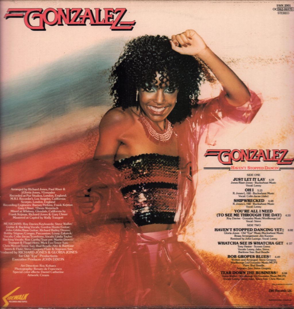Gonzalez - Haven't Stopped Dancin' - Lp