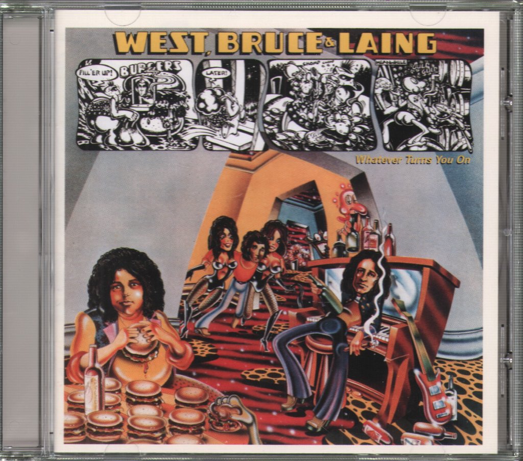 West, Bruce & Laing - Whatever Turns You On - Cd