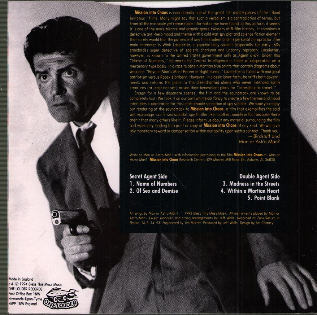 Man Or Astro-Man? - Mission Into Chaos! - 7 Inch