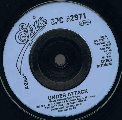 ABBA - Under Attack / You Owe Me One - 7 Inch