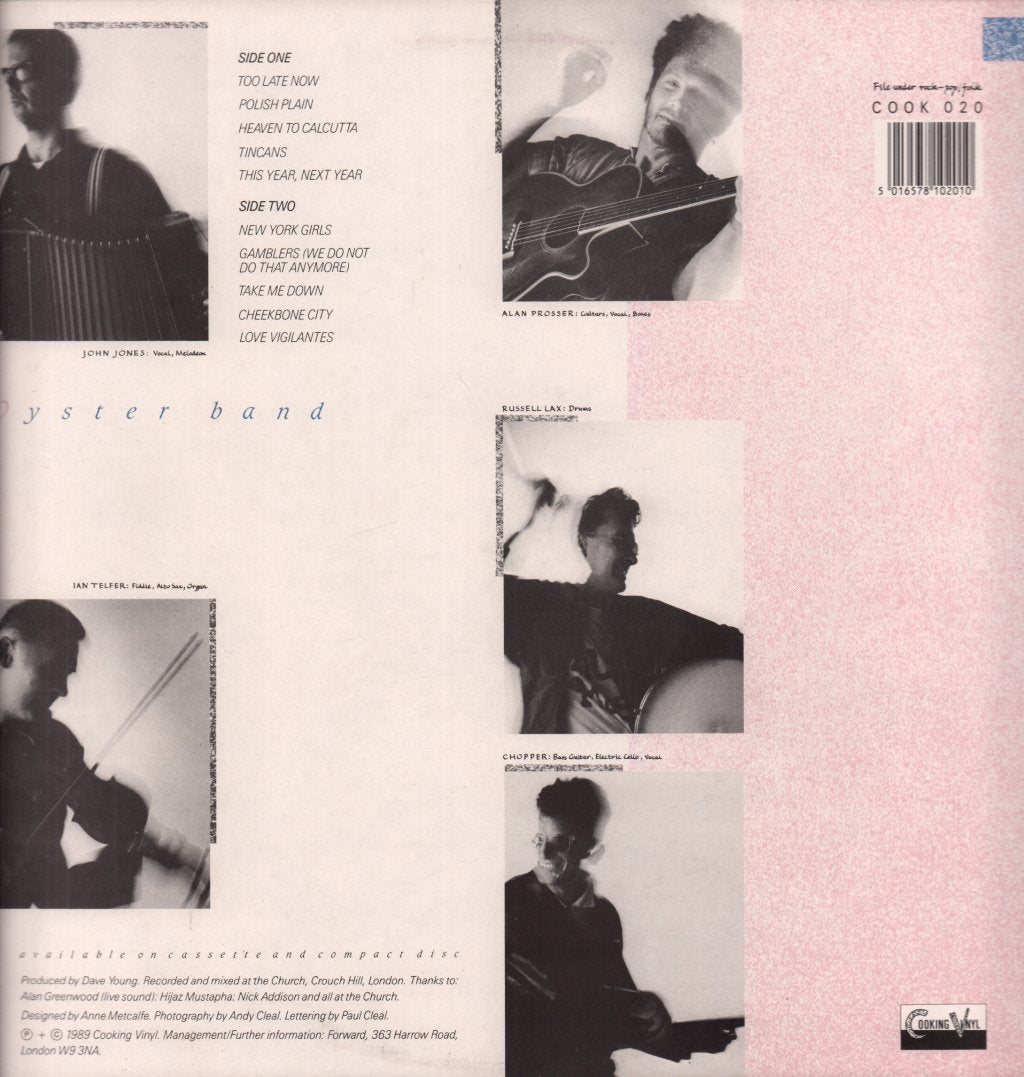 Oyster Band - Ride - Lp