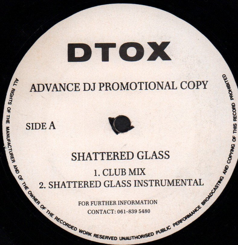 Dtox - Shattered Glass - 12 Inch
