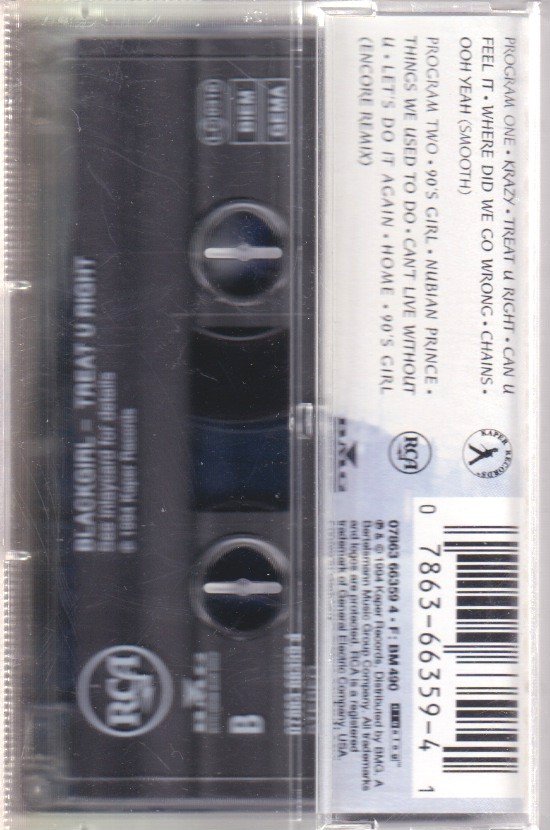 Blackgirl - Treat U Right - Cassette