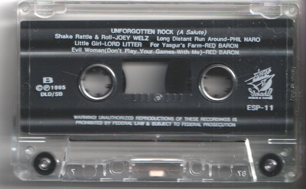 Various - Unforgotten Rock (A Salute) - Cassette