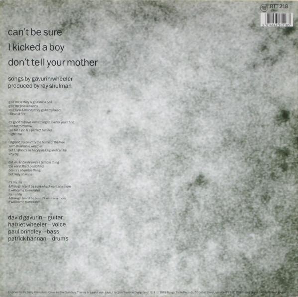 Sundays - Can't Be Sure - 12 Inch