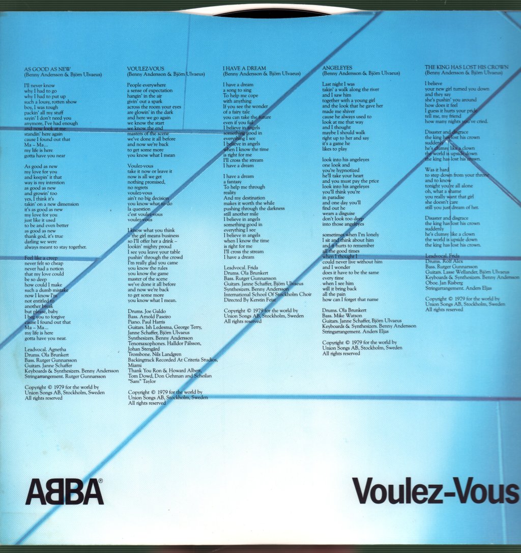 ABBA - Voulez-Vous - Lp