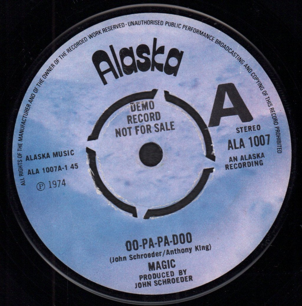 Magic - Oo-Pa-Pa-Doo - 7 Inch