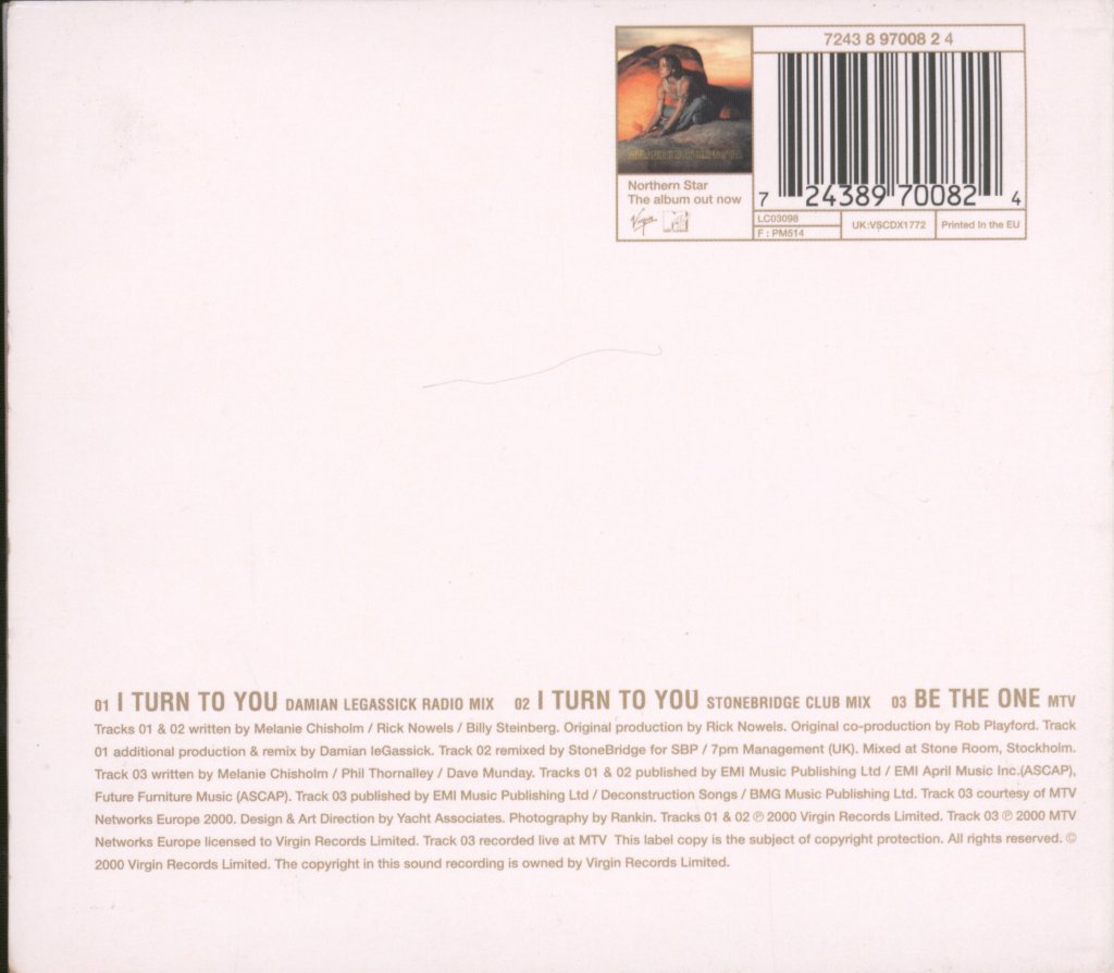 Melanie C - I Turn To You - Cd