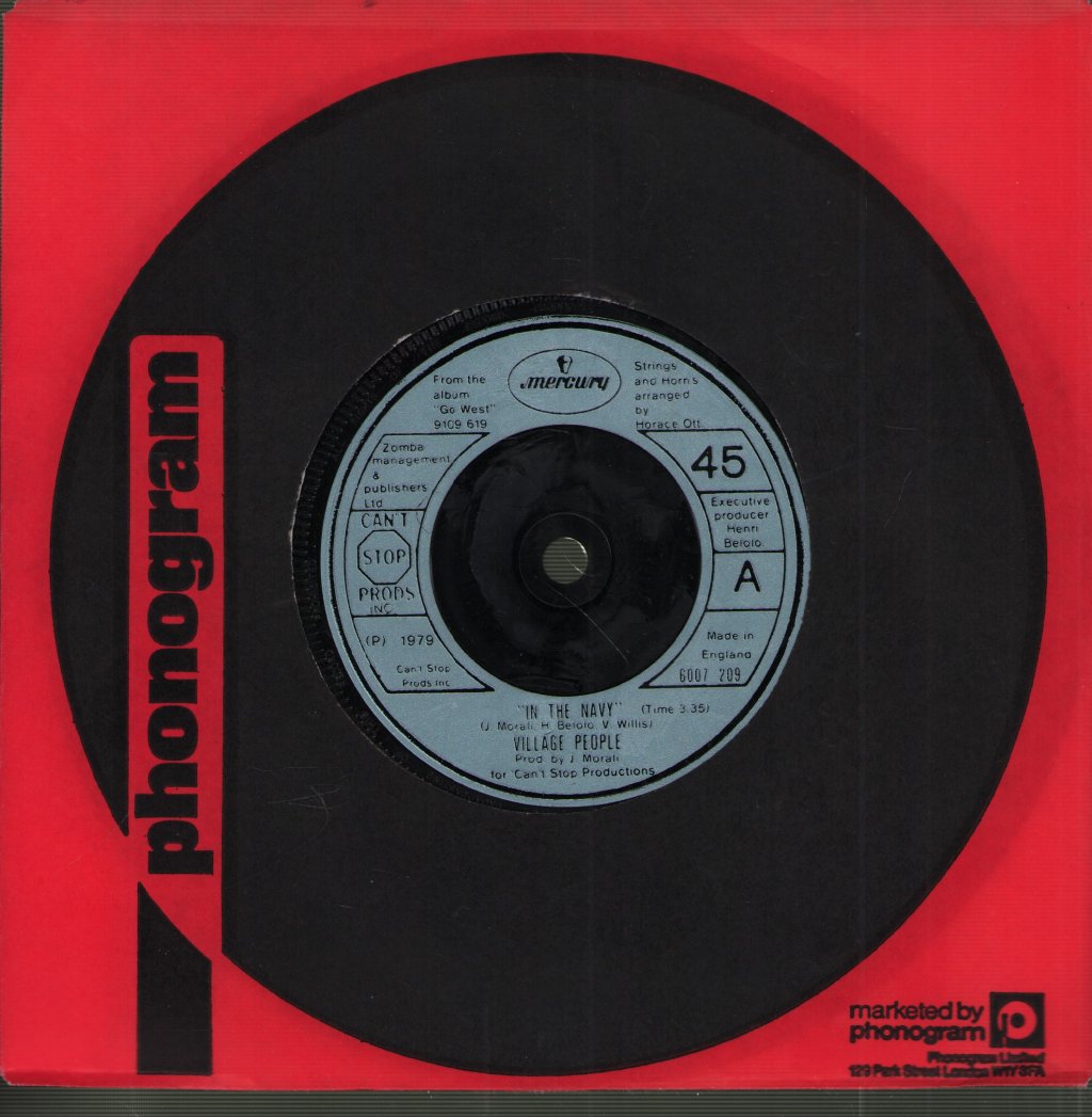 Village People - In The Navy - 7 Inch