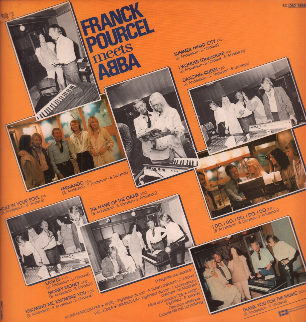 Franck Pourcel - Franck Pourcel Meets ABBA - Lp