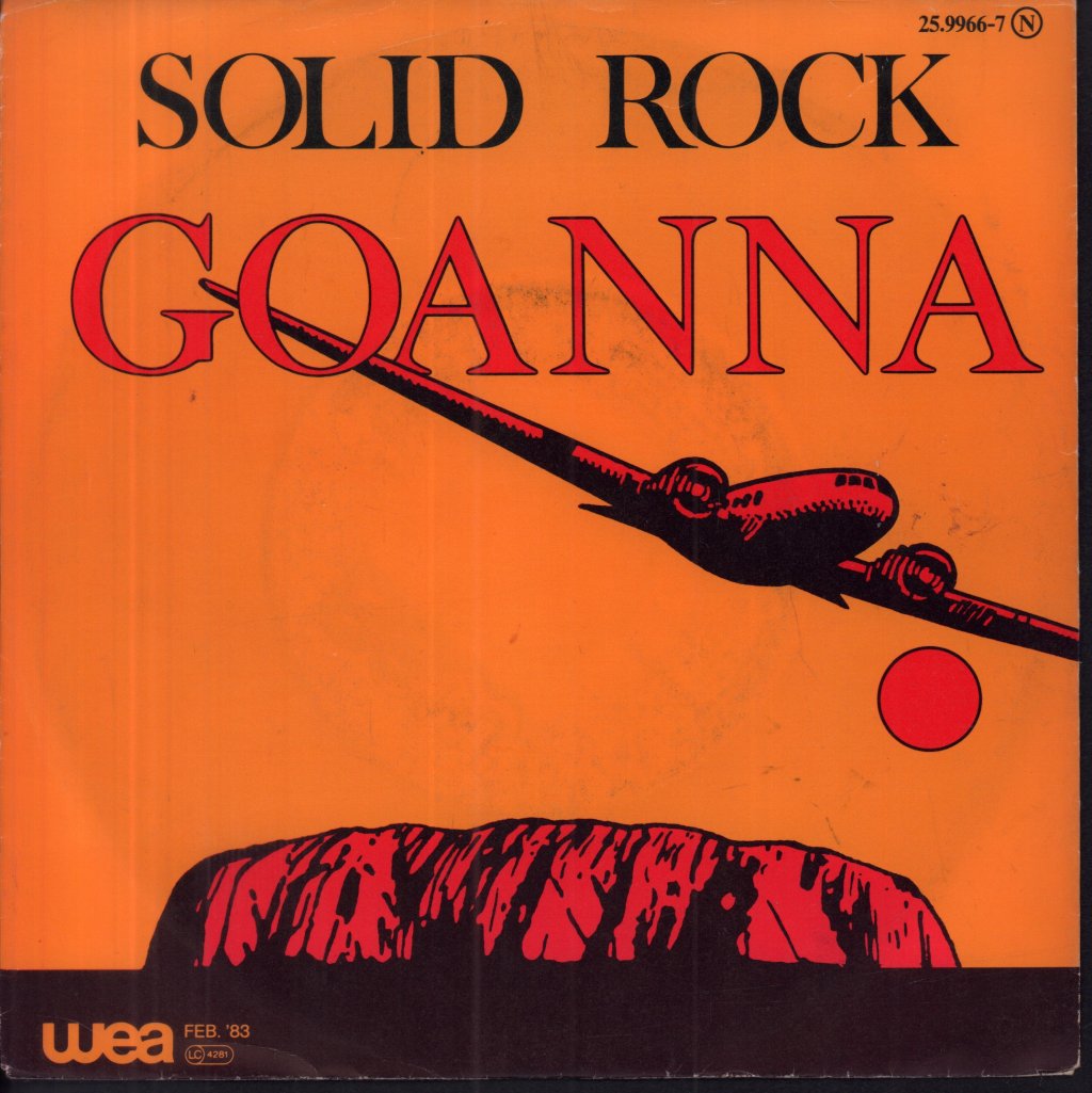 Goanna - Solid Rock - 7 Inch