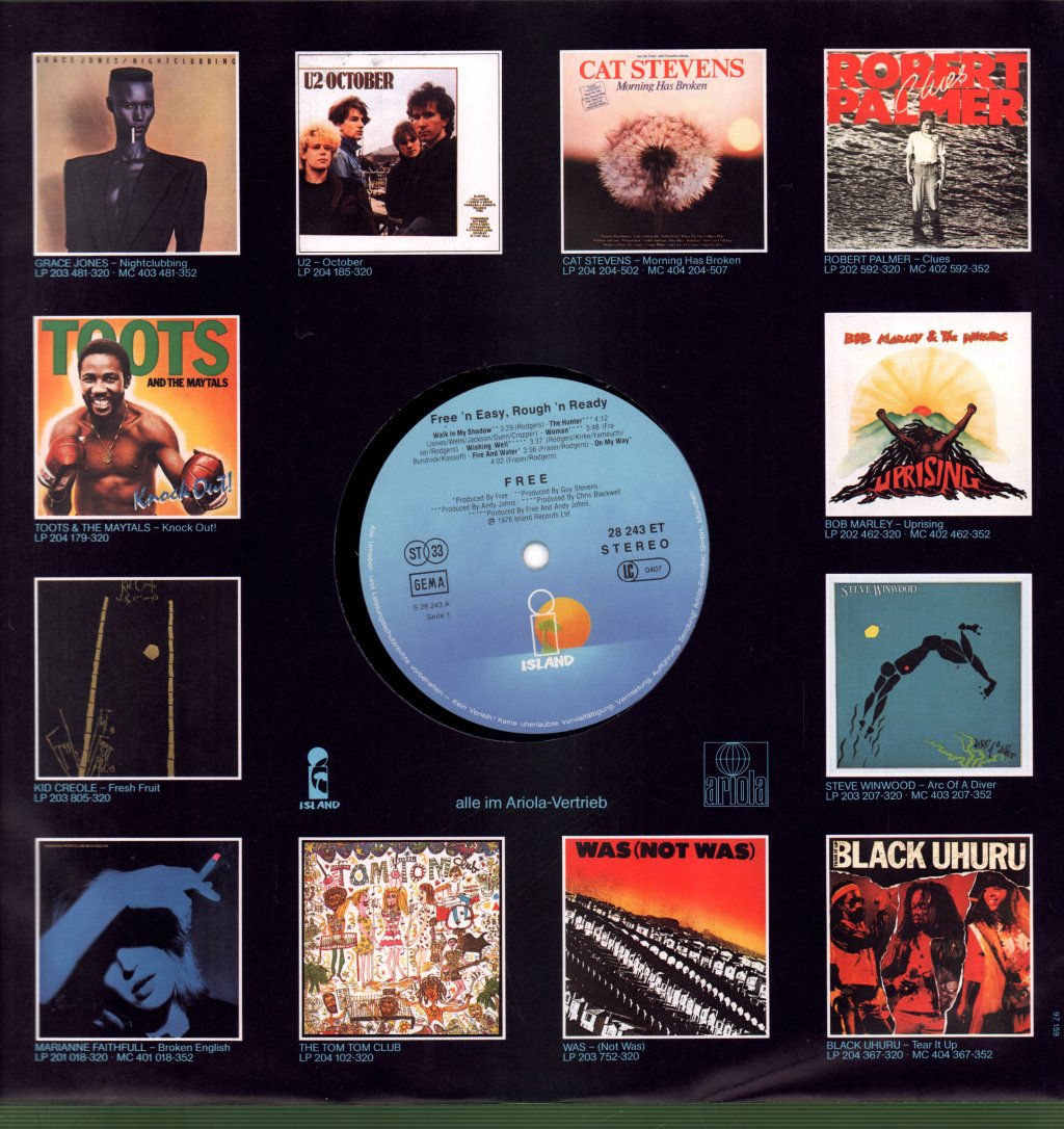 Free - Free & Easy Rough & Ready - Lp